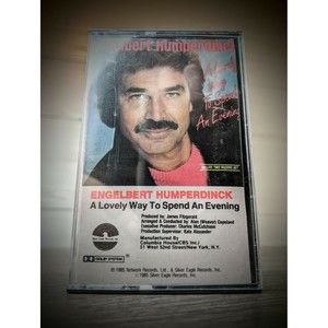 Engelbert Humperdinck Cassette Tape A Lovely Way To Spend An Evening 1985 Vintag
